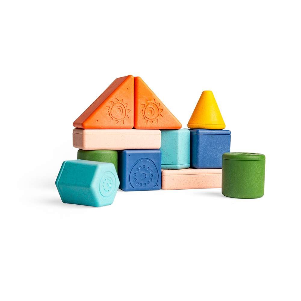 Rattle & Stack Blocks - Starter Pack - Toby Tiger