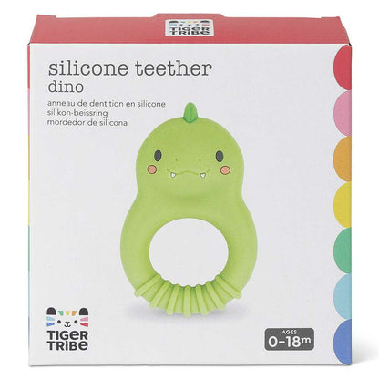 Silicone Teether - Dino - Toby Tiger