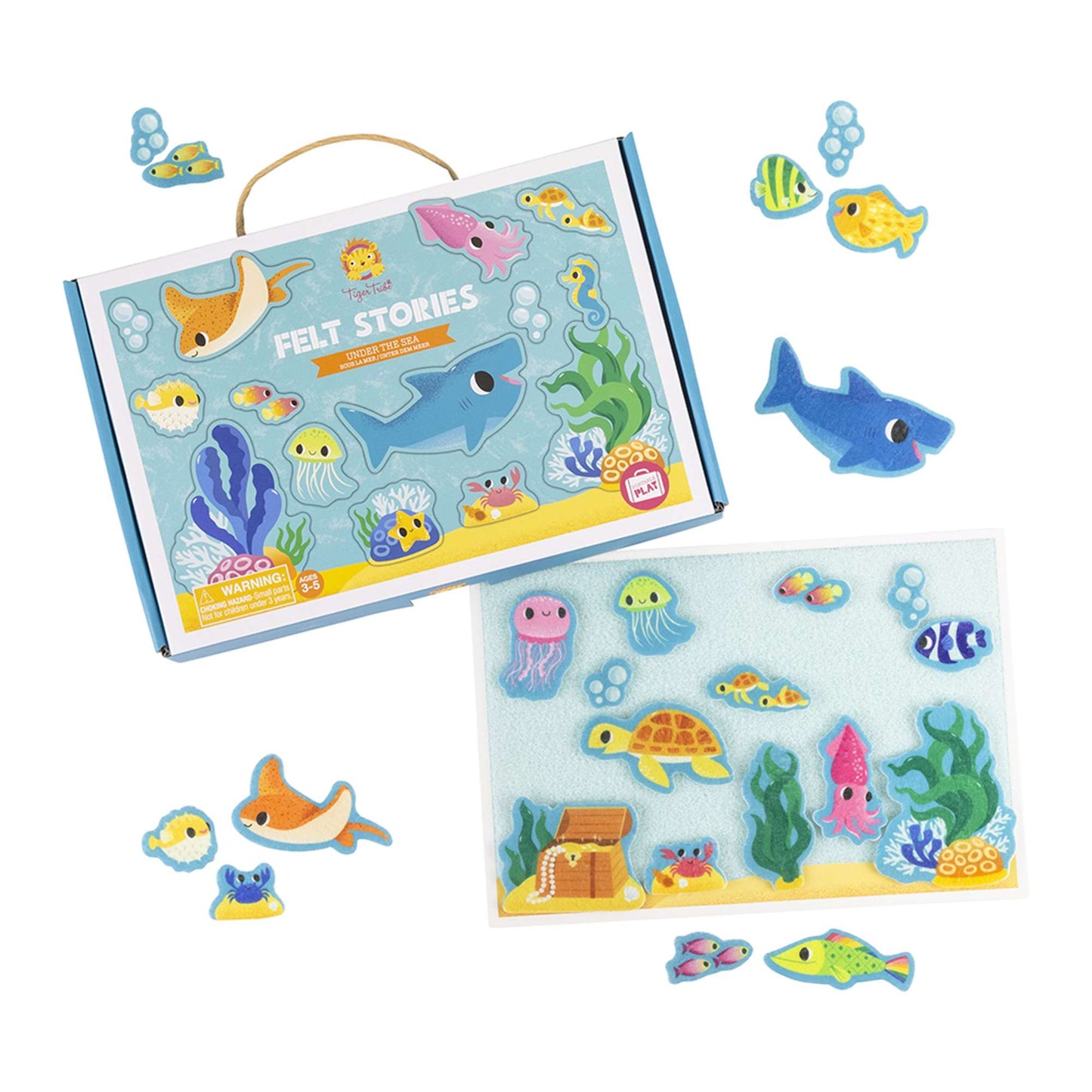Felt Stories - Under The Sea - Toby Tiger