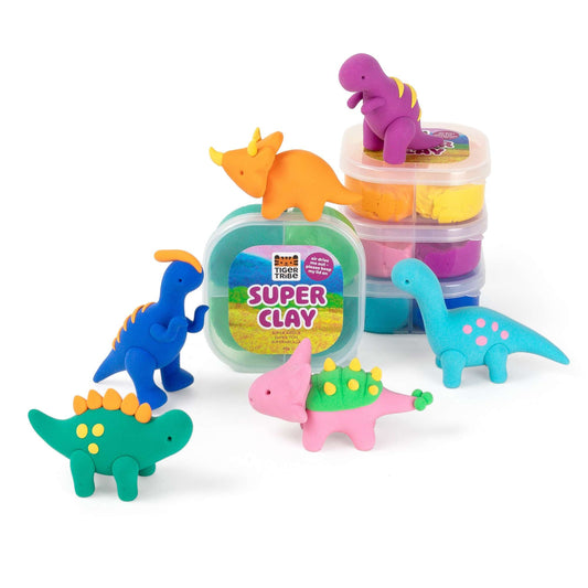 Claytopia - Dinosaur World - Toby Tiger