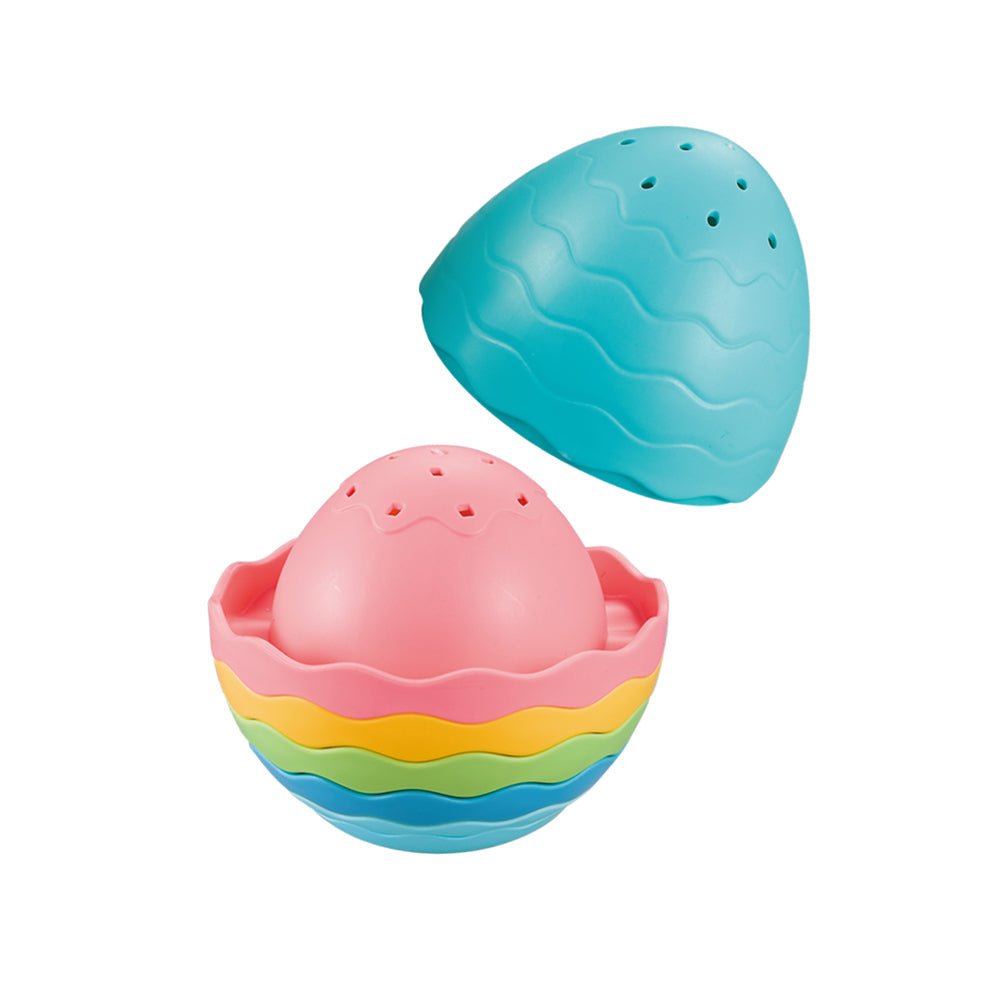 Stack & Pour - Bath Egg - Toby Tiger