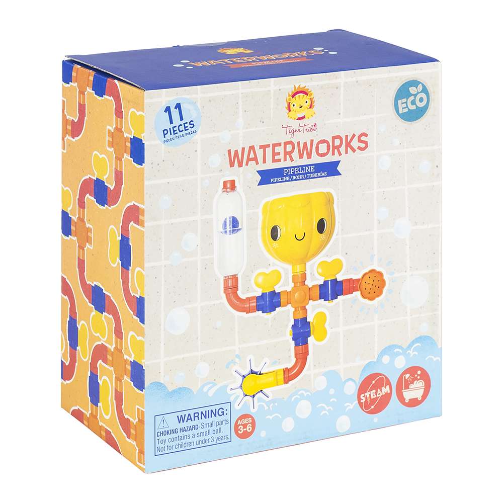 ECO Waterworks - Pipeline Bath Toy - Toby Tiger