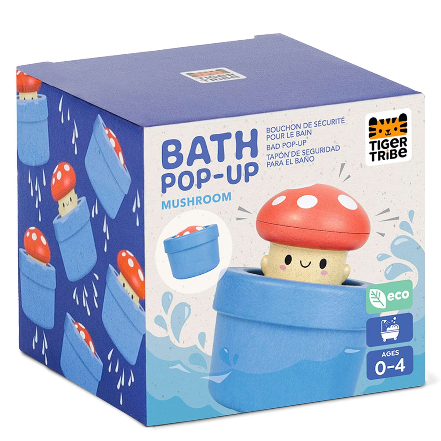 Bath Pop - Up - Mushroom - Toby Tiger