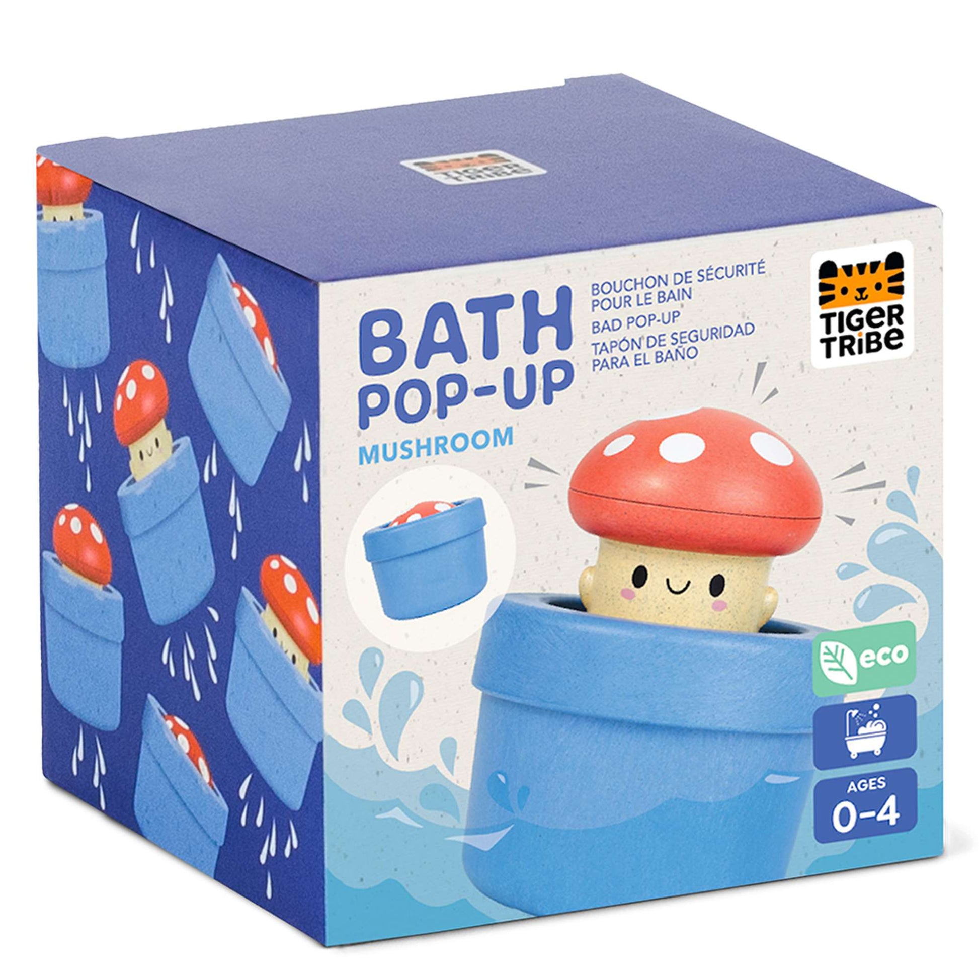 Bath Pop - Up - Mushroom - Toby Tiger