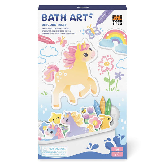 Bath Art - Unicorn Tales - Toby Tiger