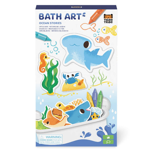 Bath Art - Ocean Stories - Toby Tiger