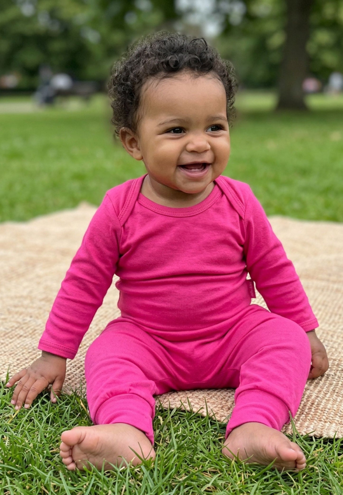 Organic Pink Yoga Pants