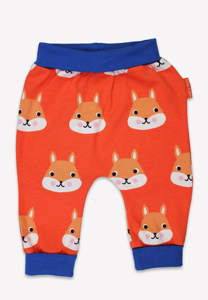 Organic Squirrel Print Yoga Pants - Toby Tiger