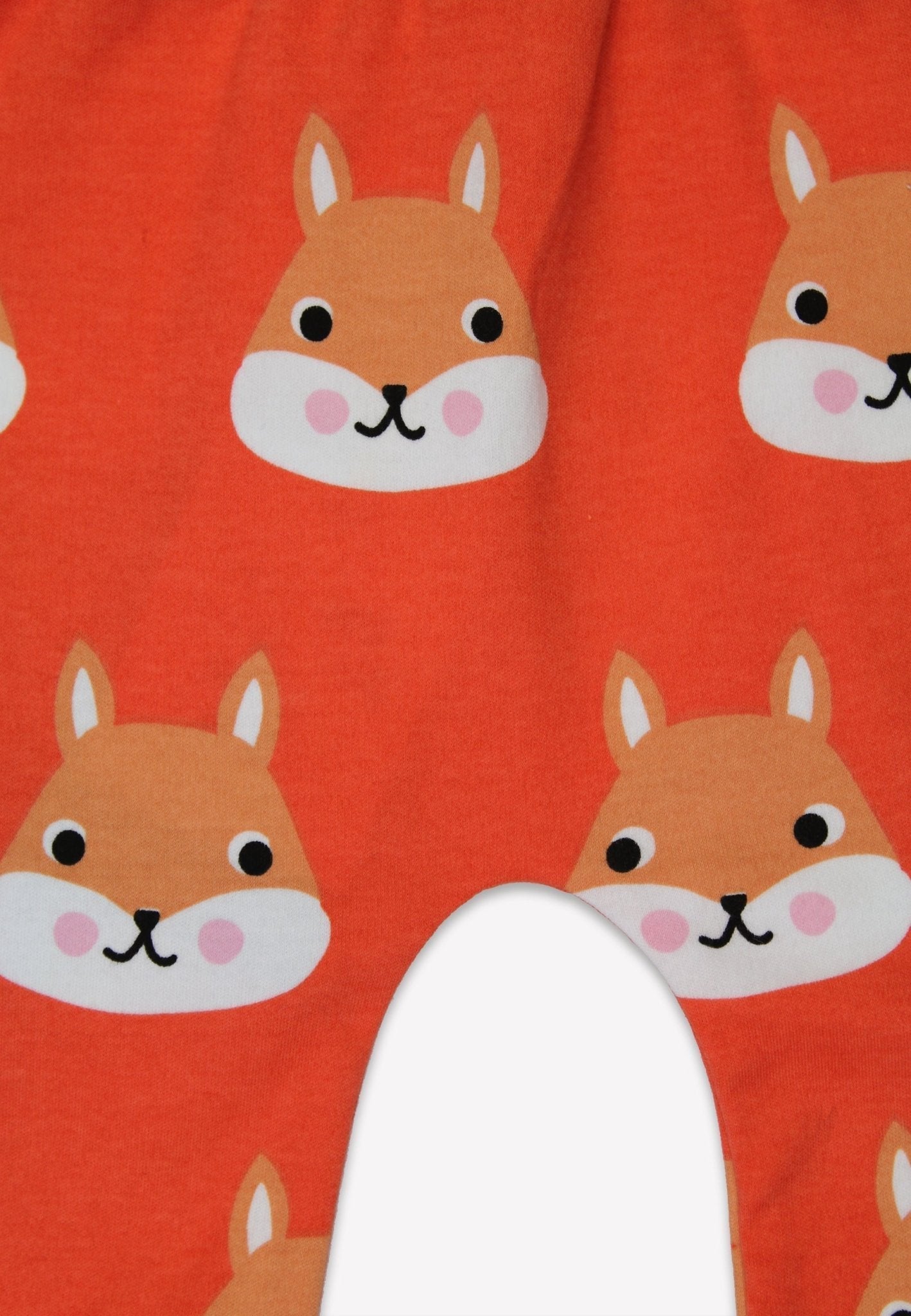 Organic Squirrel Print Yoga Pants - Toby Tiger