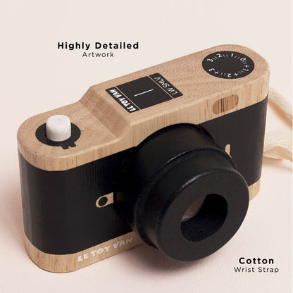 Wooden Retro Camera - Toby Tiger UK