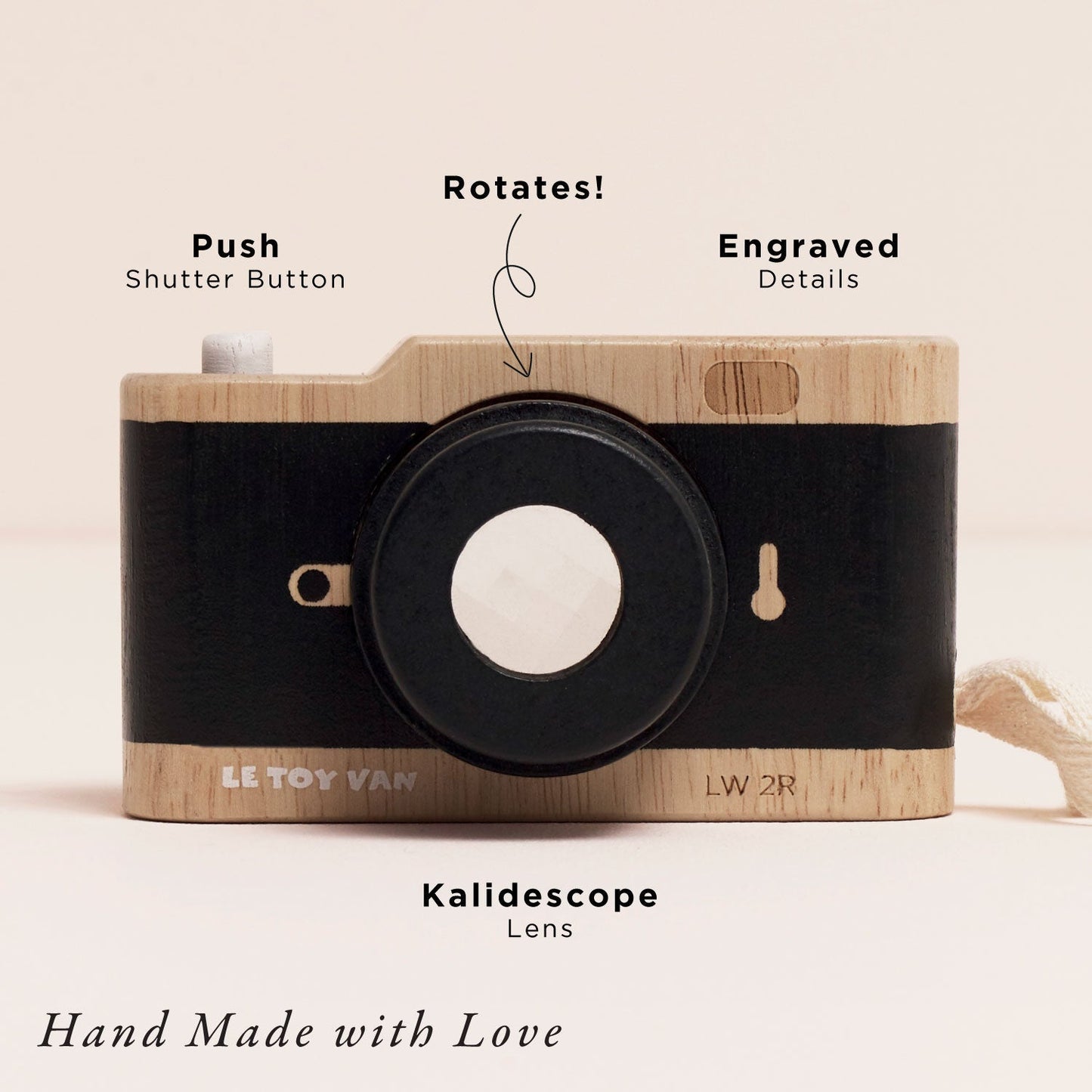 Wooden Retro Camera - Toby Tiger UK