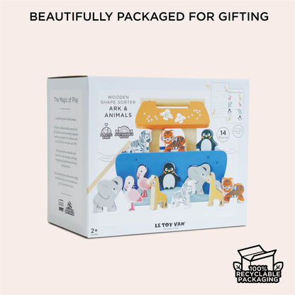 Ark & Animals Shape Sorter - Toby Tiger UK
