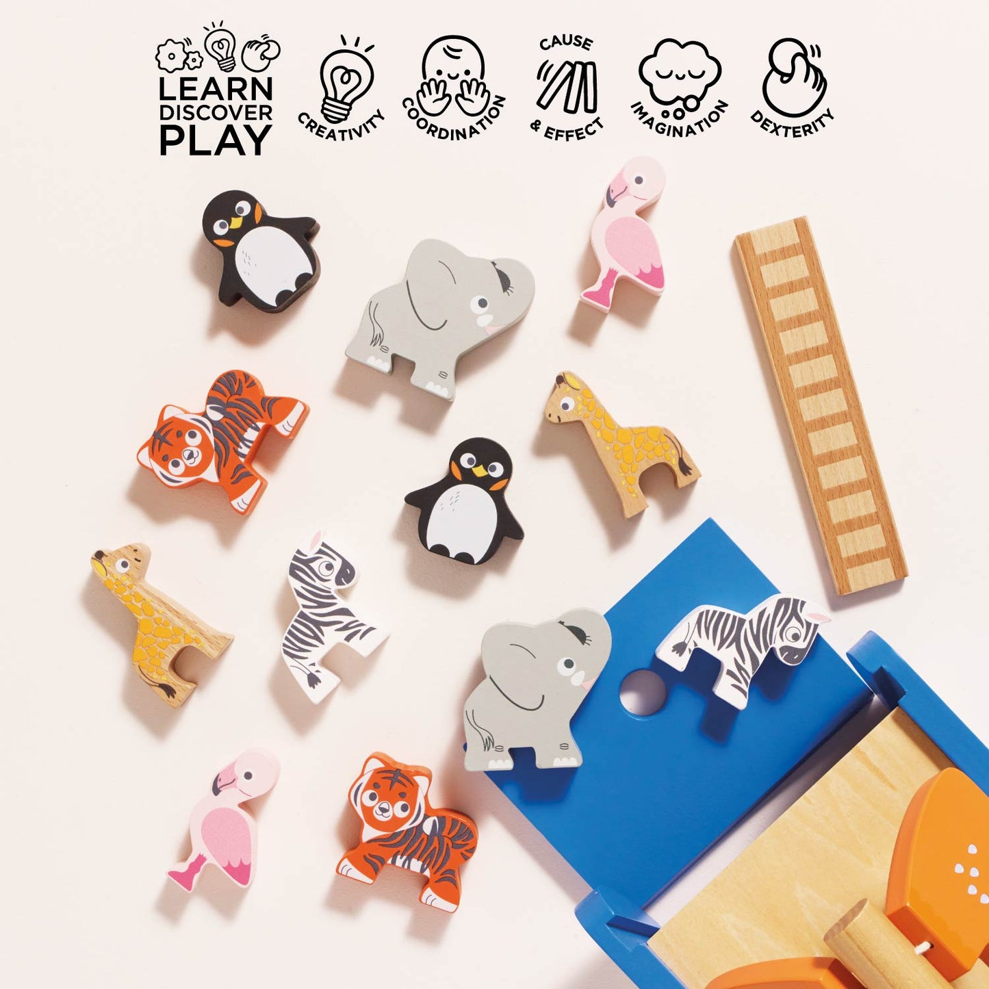 Ark & Animals Shape Sorter - Toby Tiger UK