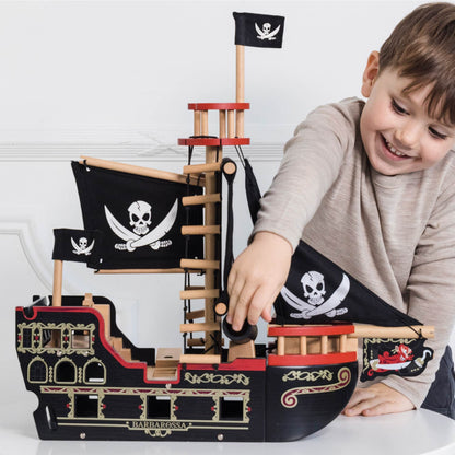 Barbarossa Pirate Ship & Characters - Toby Tiger