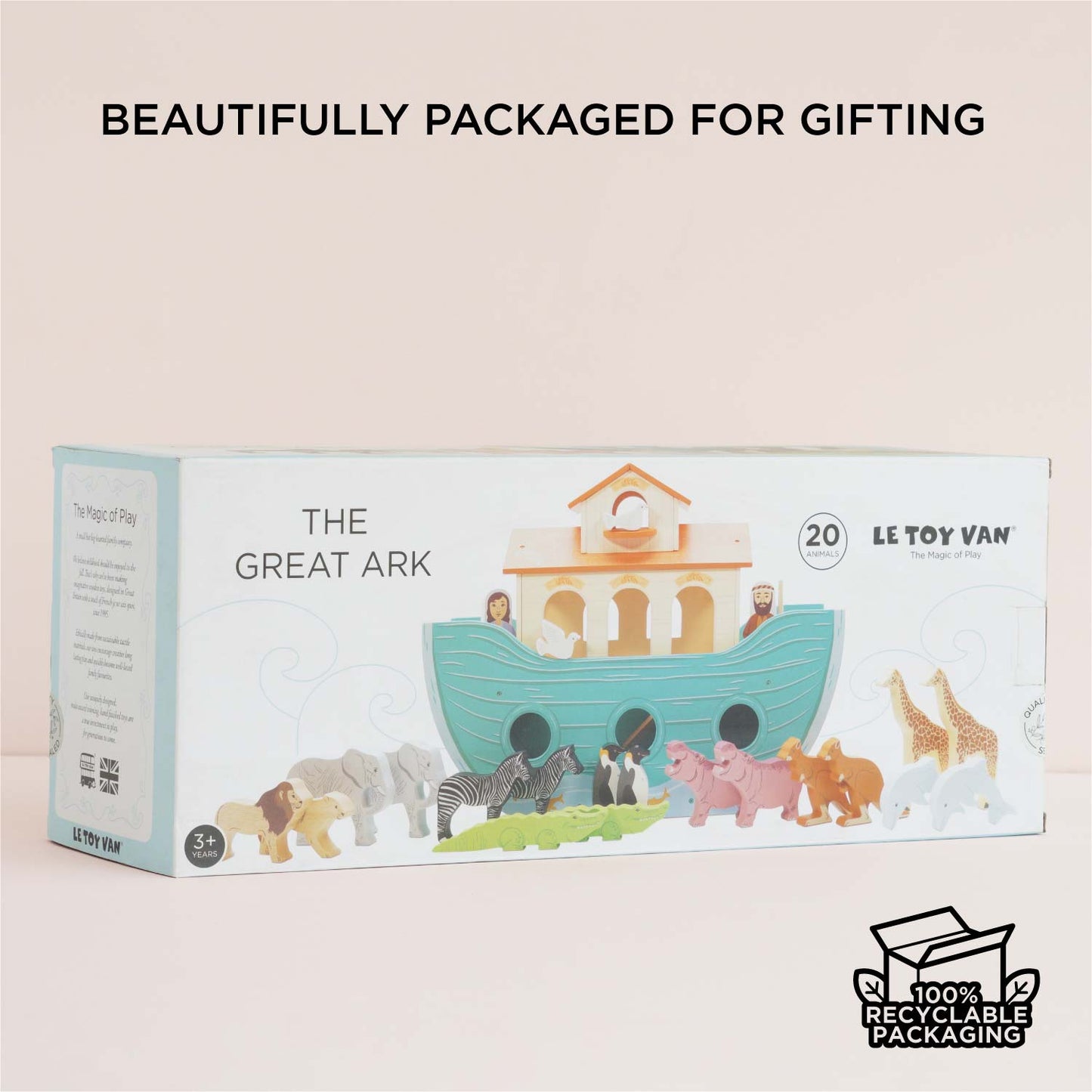 Noah’s Great Wooden Ark & Animals - Toby Tiger UK