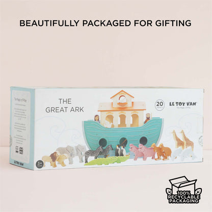 Noah’s Great Wooden Ark & Animals - Toby Tiger UK