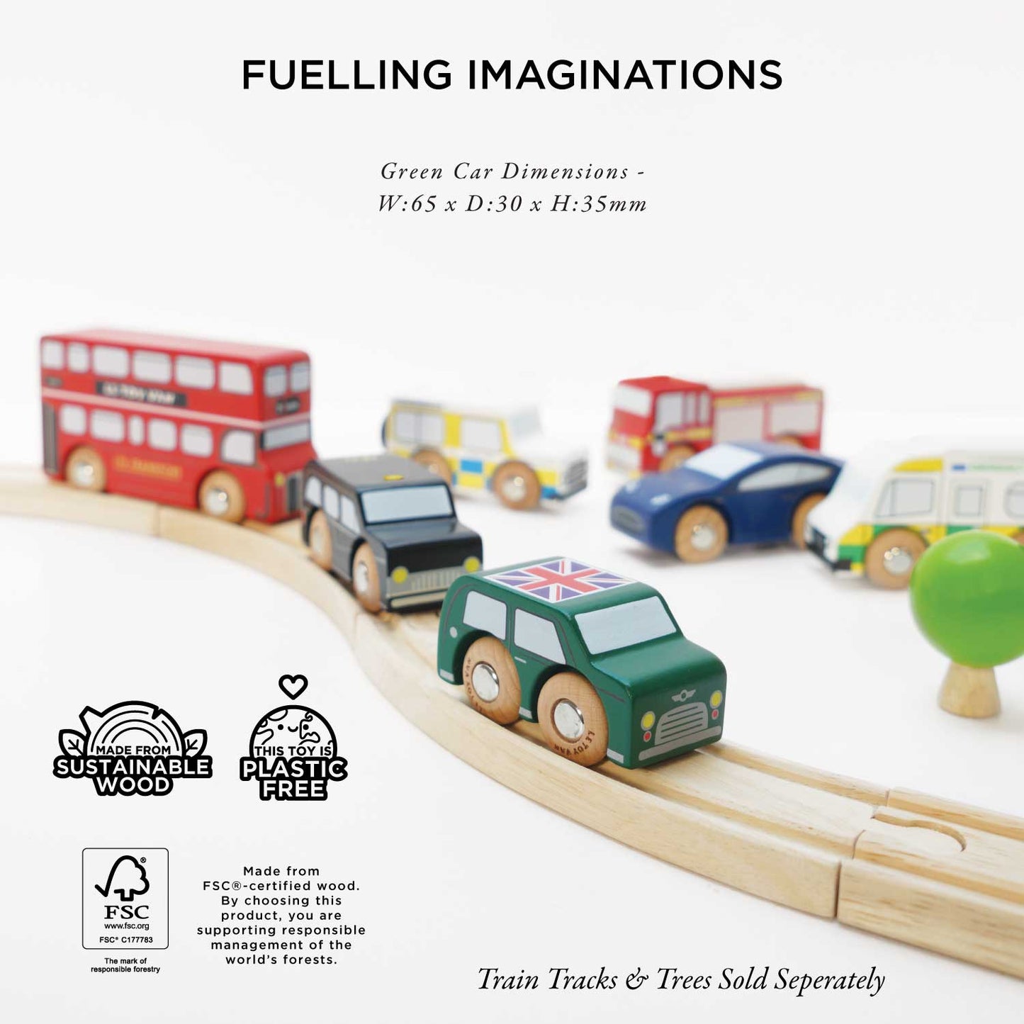 London Toy Car Gift Set - Toby Tiger UK