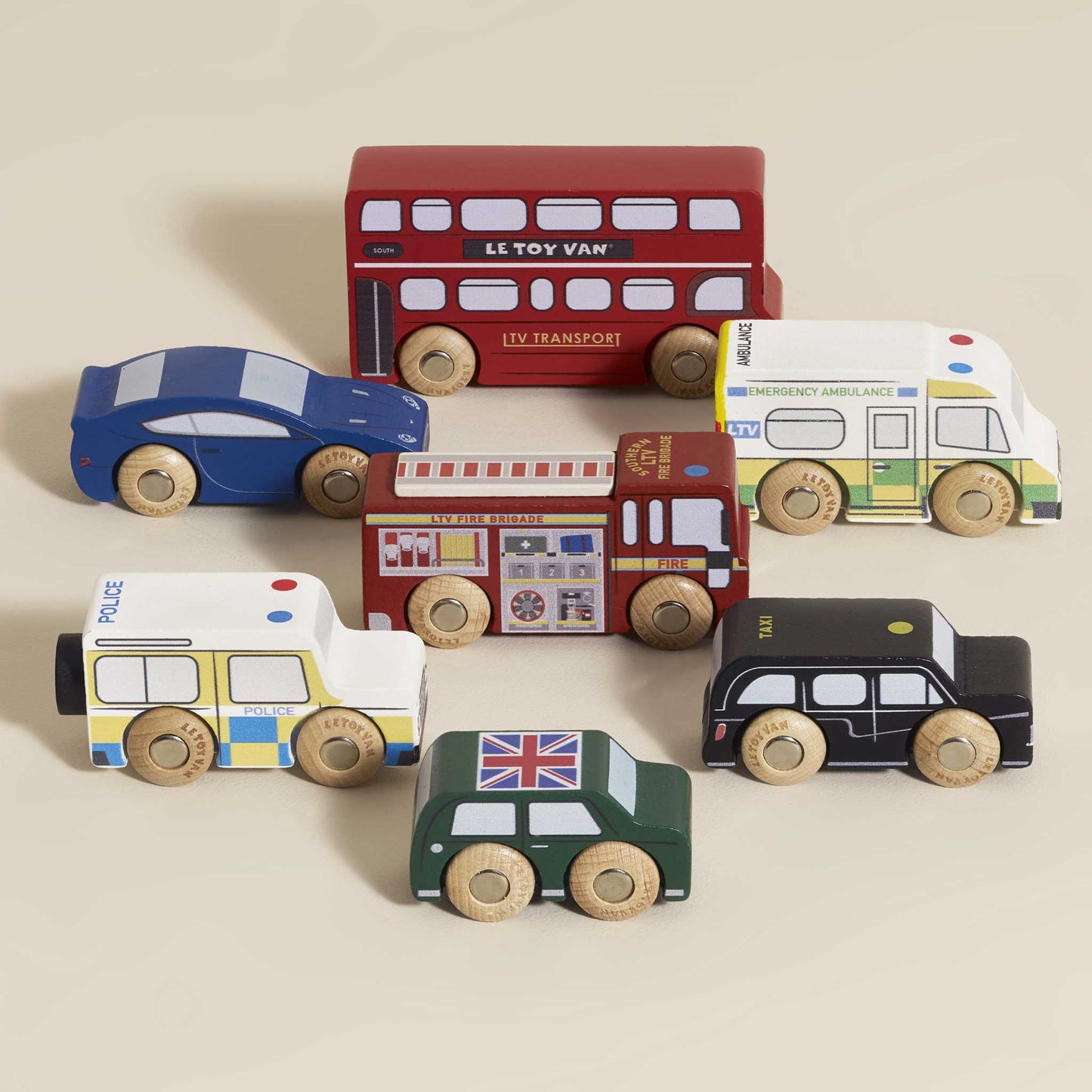 London Toy Car Gift Set - Toby Tiger UK
