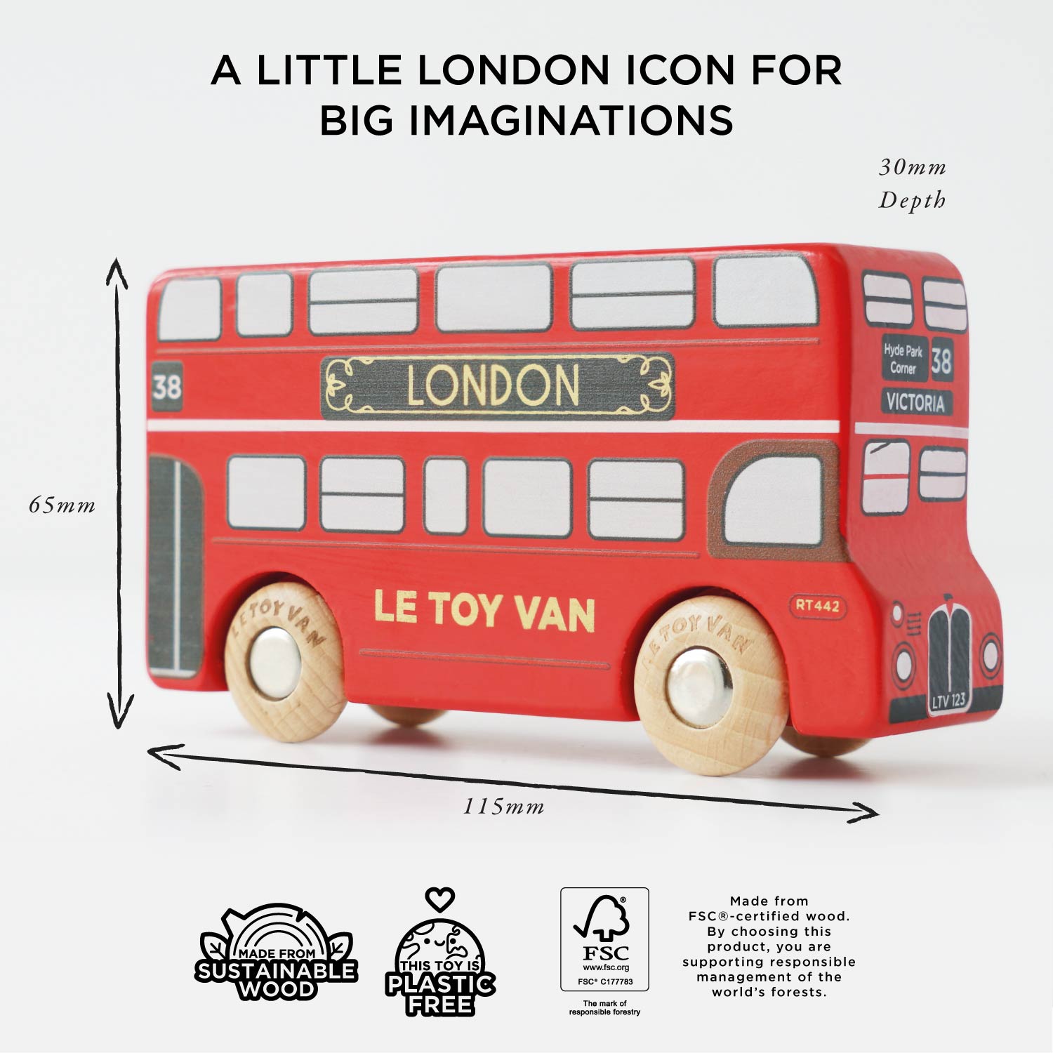 No. 46 GT280 Ben | London Bus - Toby Tiger UK