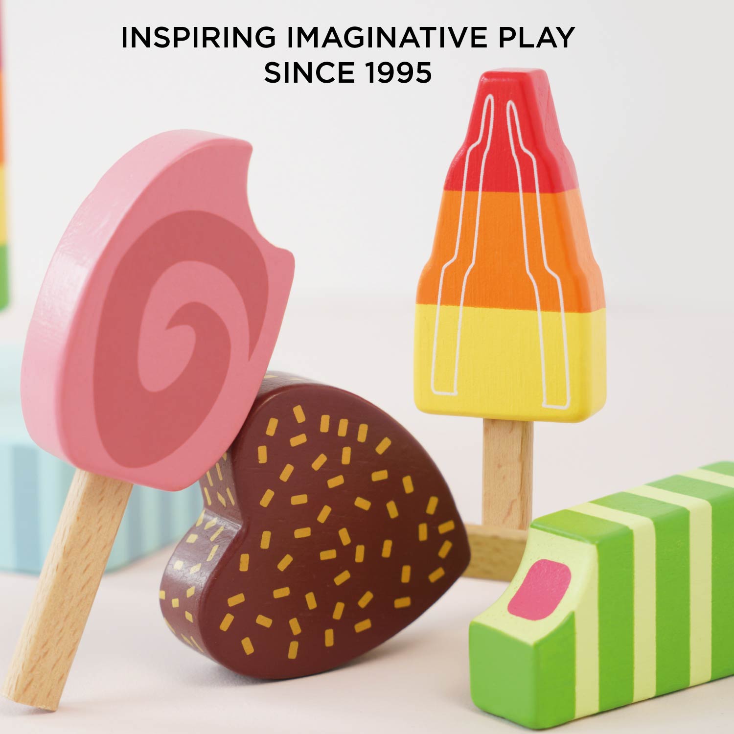 Wooden Ice Lollies Popsicles - Toby Tiger UK