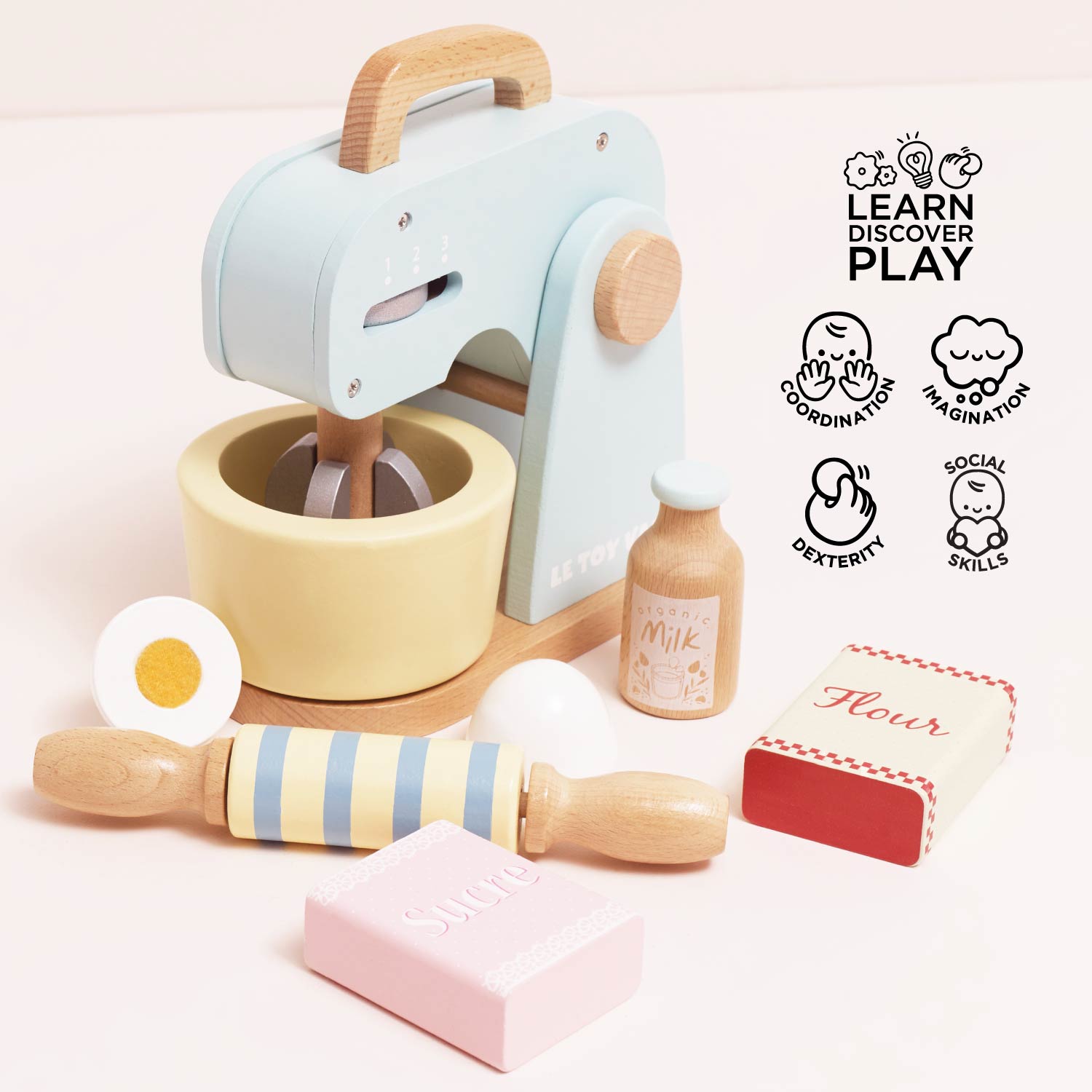 Bakers Mixer Set and Accessories - Toby Tiger