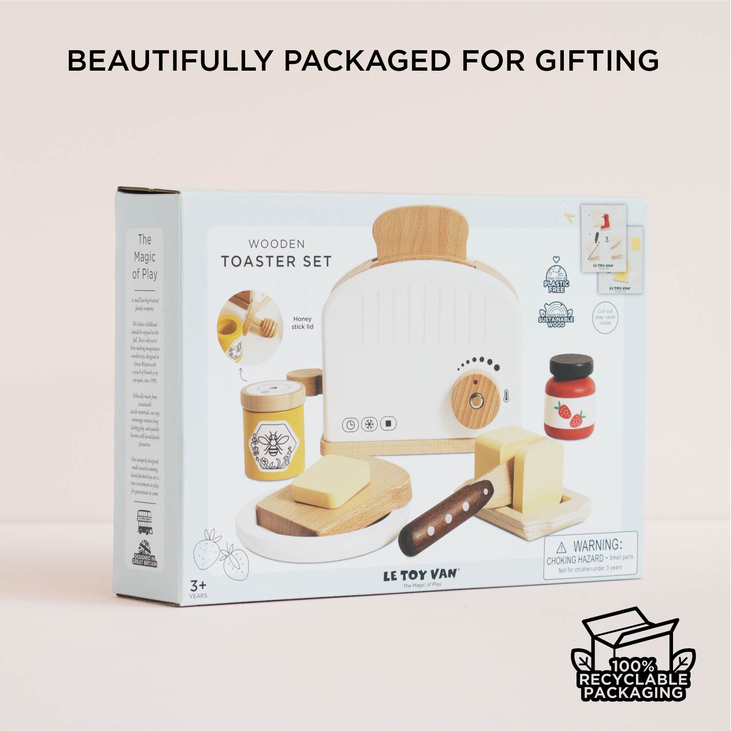 Pop-up Toaster and Breakfast Set - Toby Tiger UK