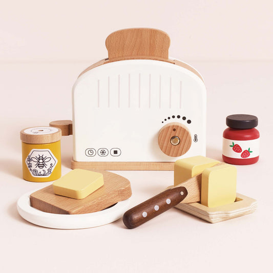 Pop-up Toaster and Breakfast Set - Toby Tiger UK
