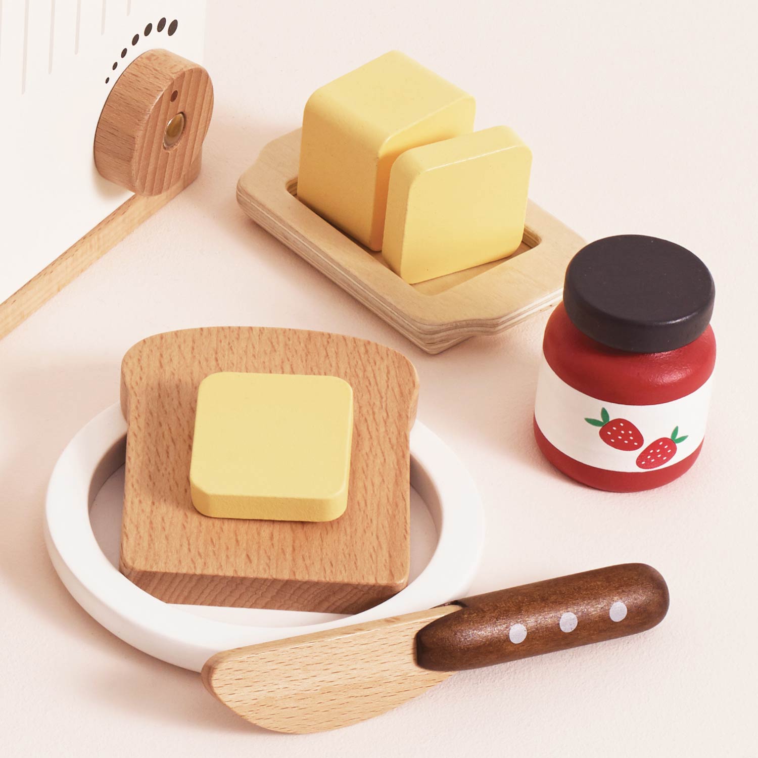 Pop-up Toaster and Breakfast Set - Toby Tiger UK