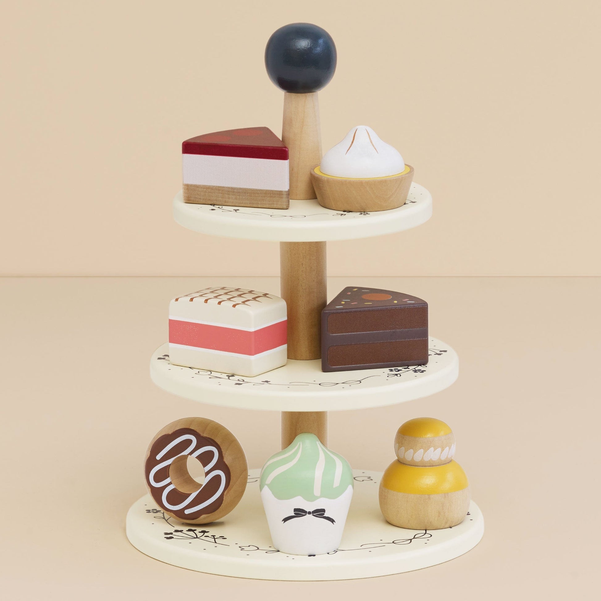 Three Tier Cake Stand - Toby Tiger UK