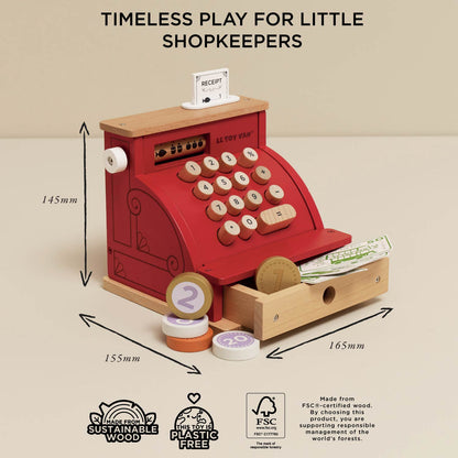 Shop Till - Cash Register & Money - Toby Tiger UK