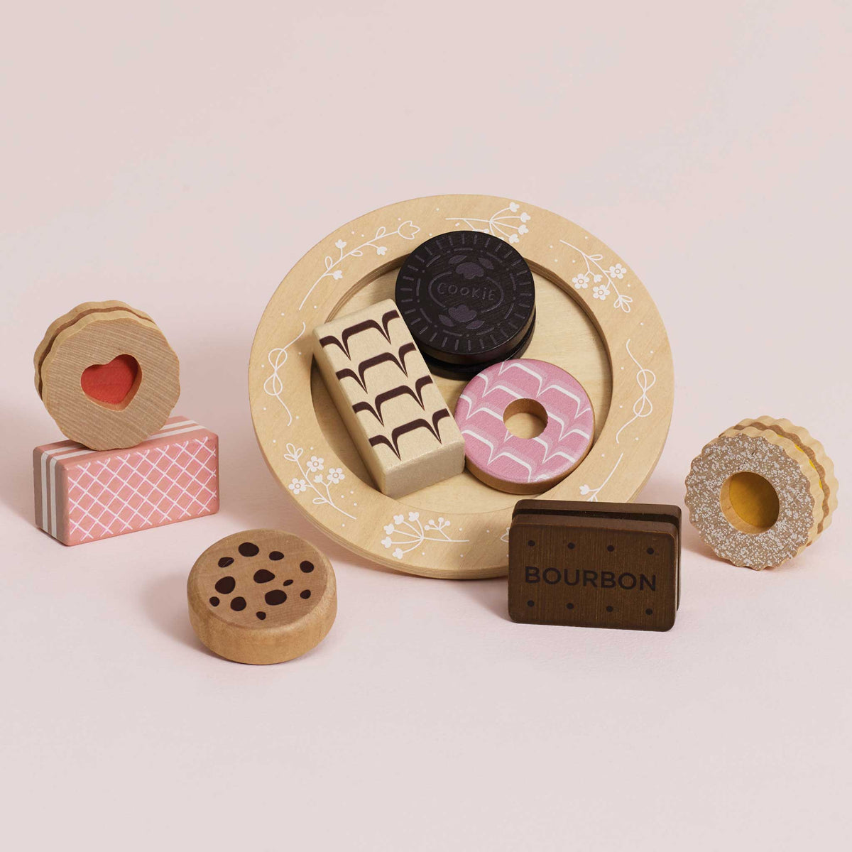 Biscuit & Cookie Set - Wooden Toy - Toby Tiger UK