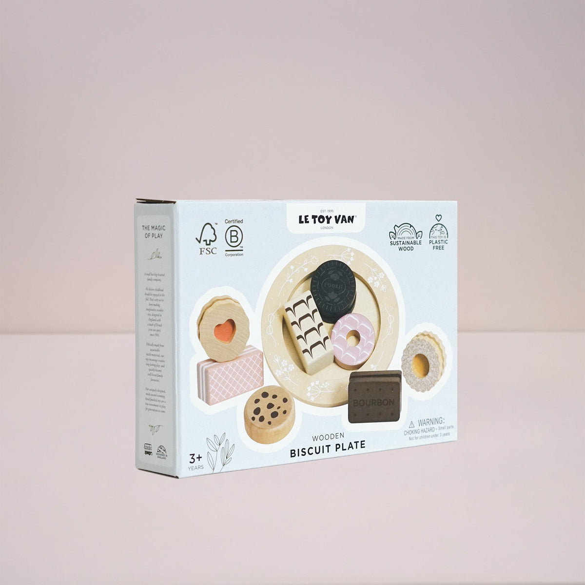 Biscuit & Cookie Set - Wooden Toy - Toby Tiger UK