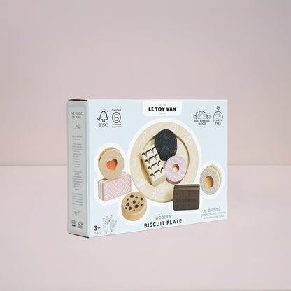 Biscuit & Cookie Set - Wooden Toy - Toby Tiger UK