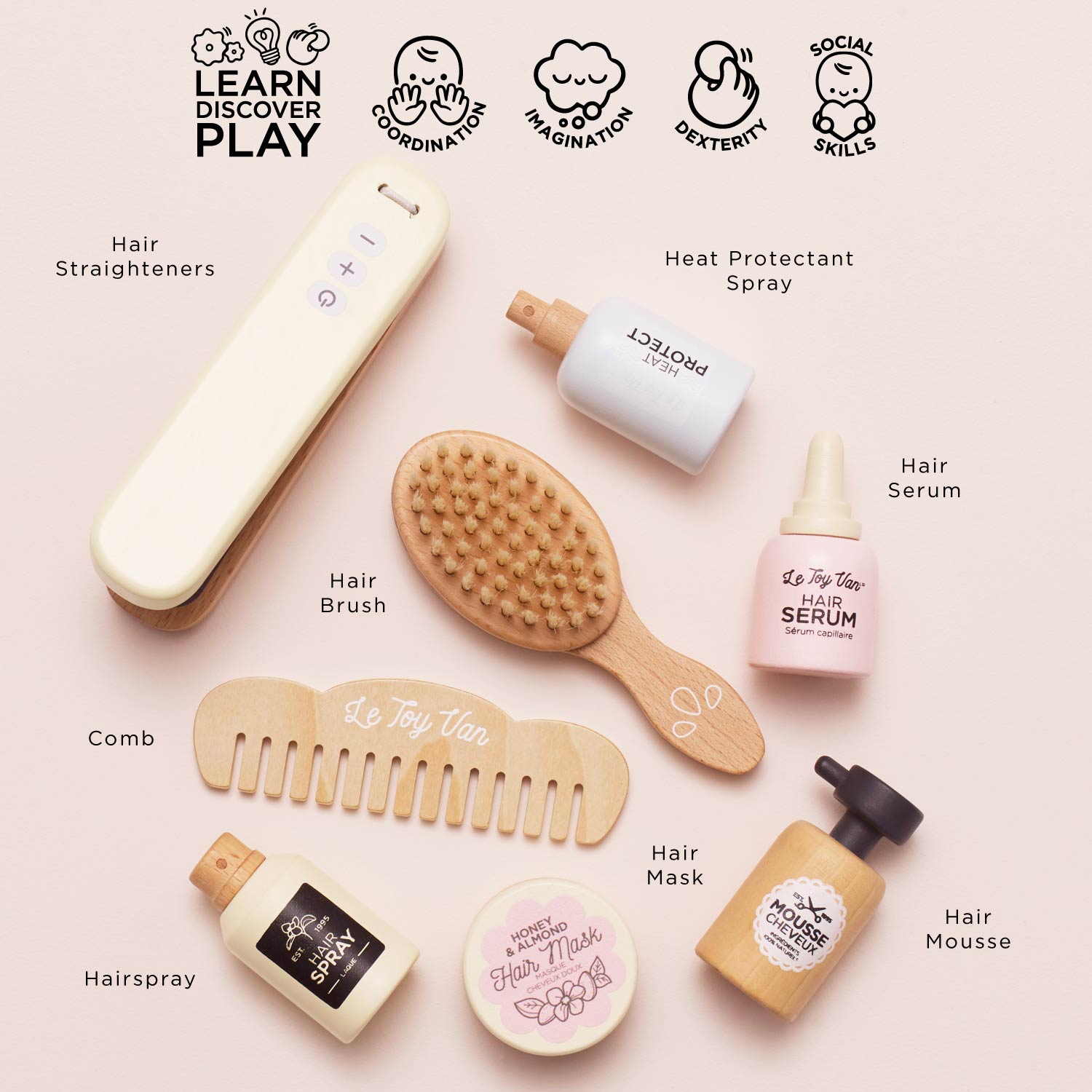 Hair Care & Straighteners Set - Toby Tiger UK