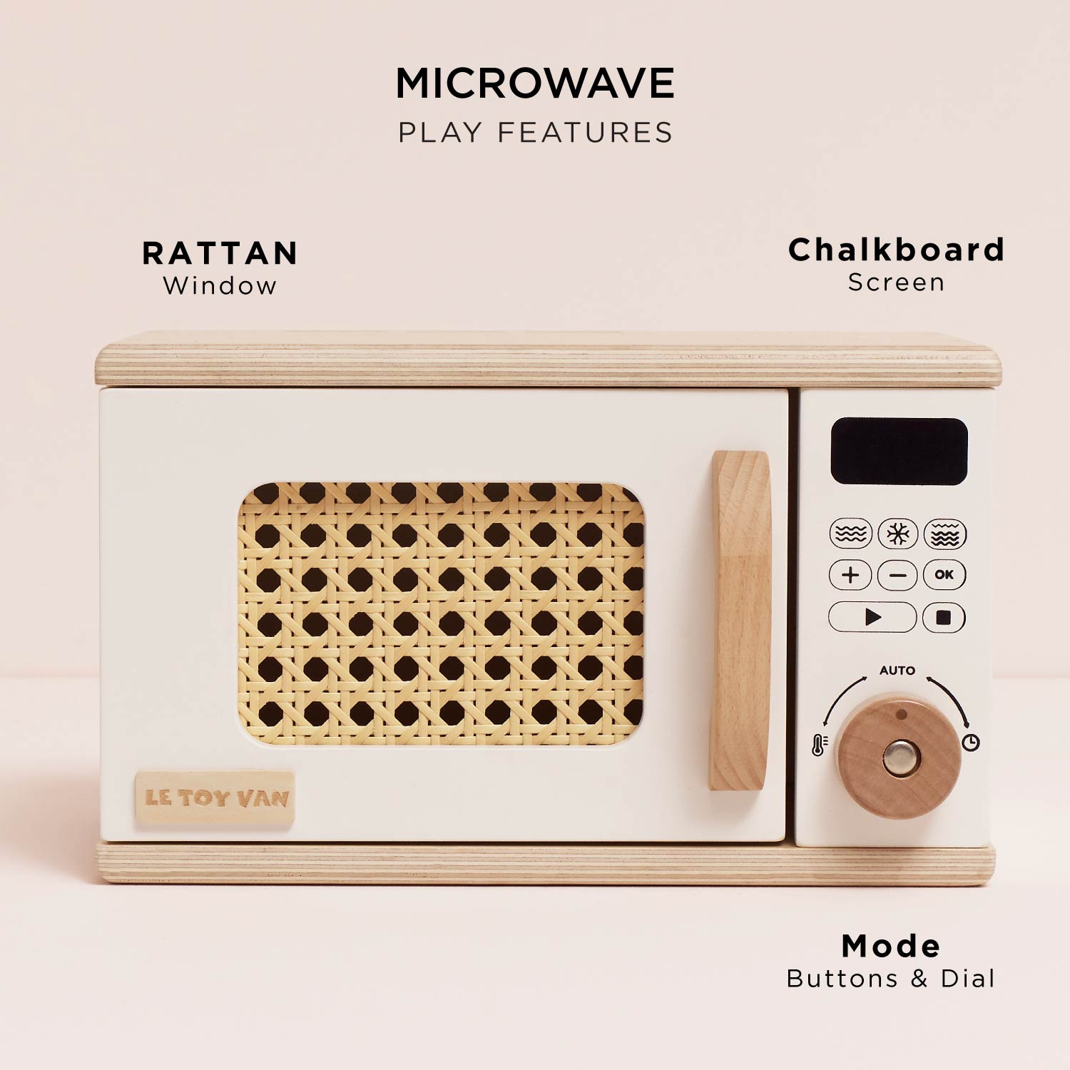 Wooden Microwave - Toby Tiger