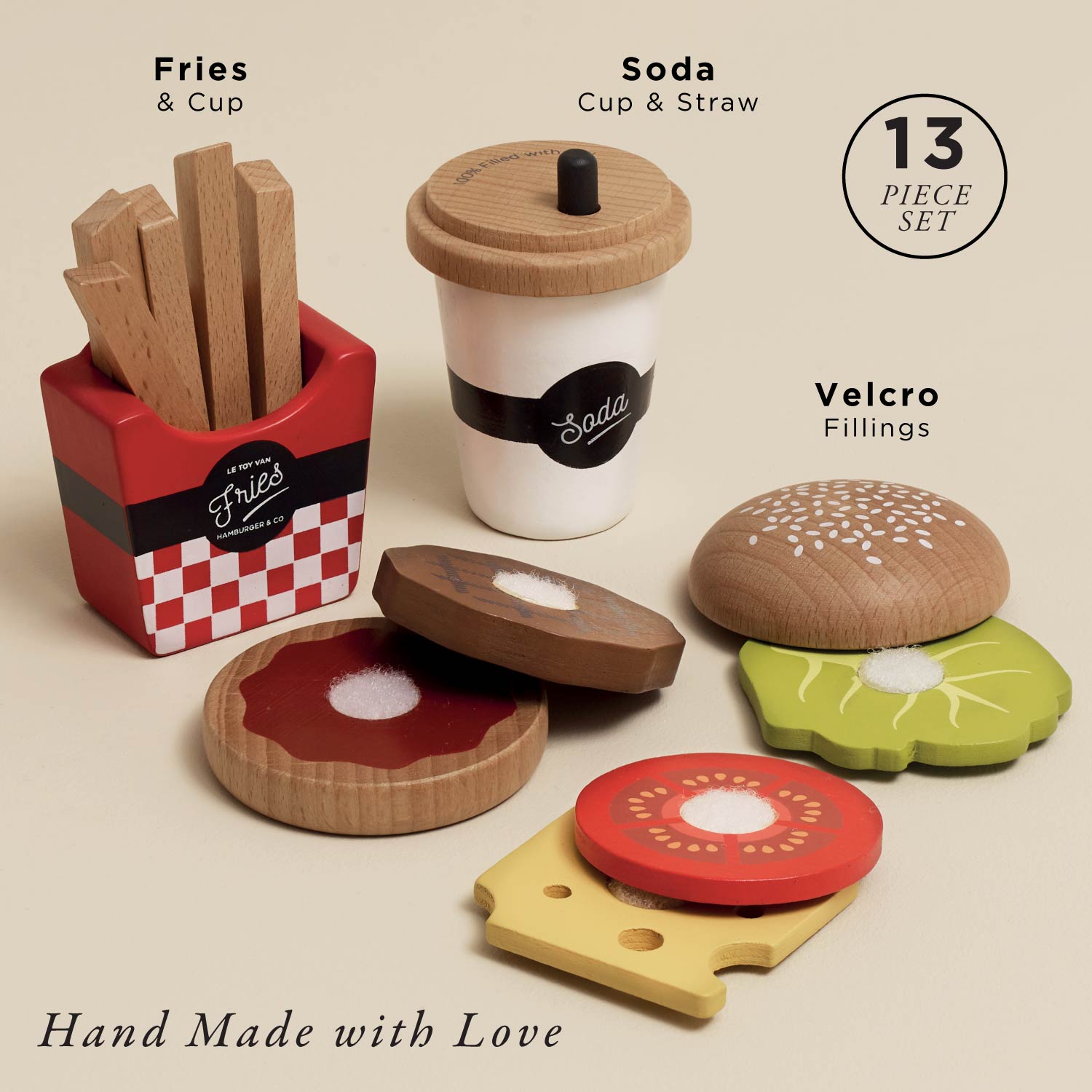 Gourmet Hamburger Set - Toby Tiger UK