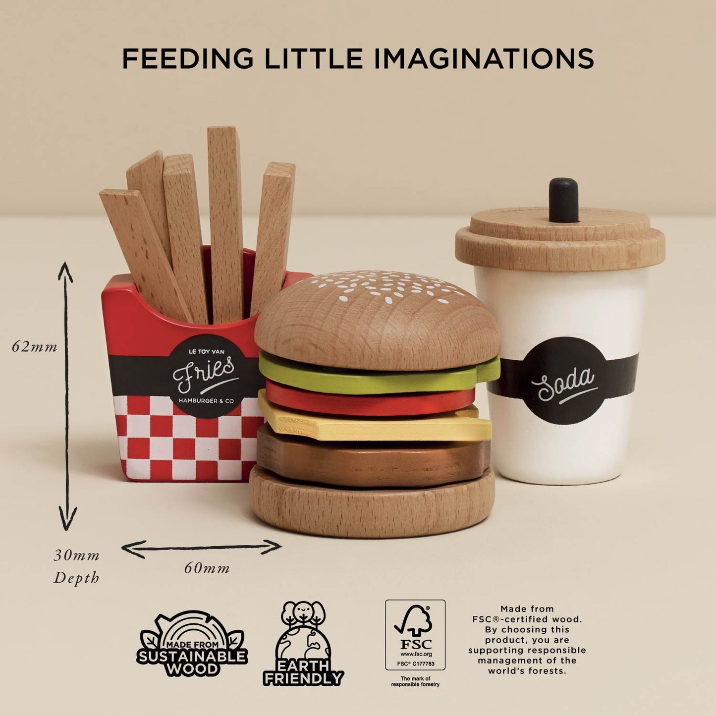 Gourmet Hamburger Set - Toby Tiger UK