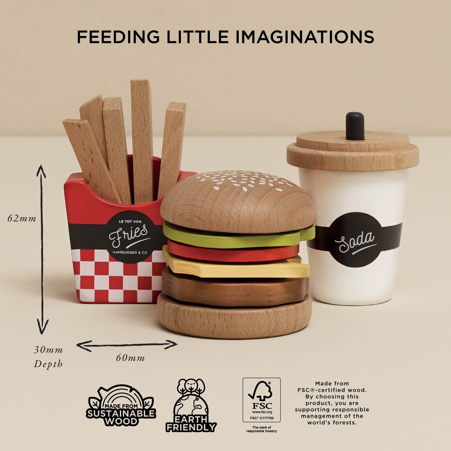 Gourmet Hamburger Set - Toby Tiger UK