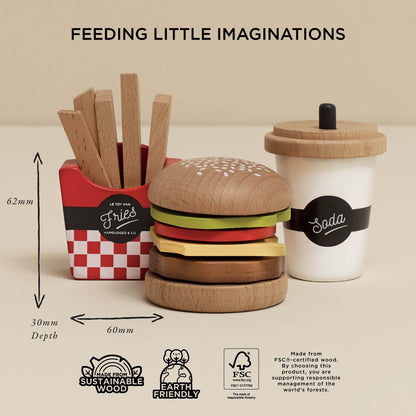 Gourmet Hamburger Set - Toby Tiger UK