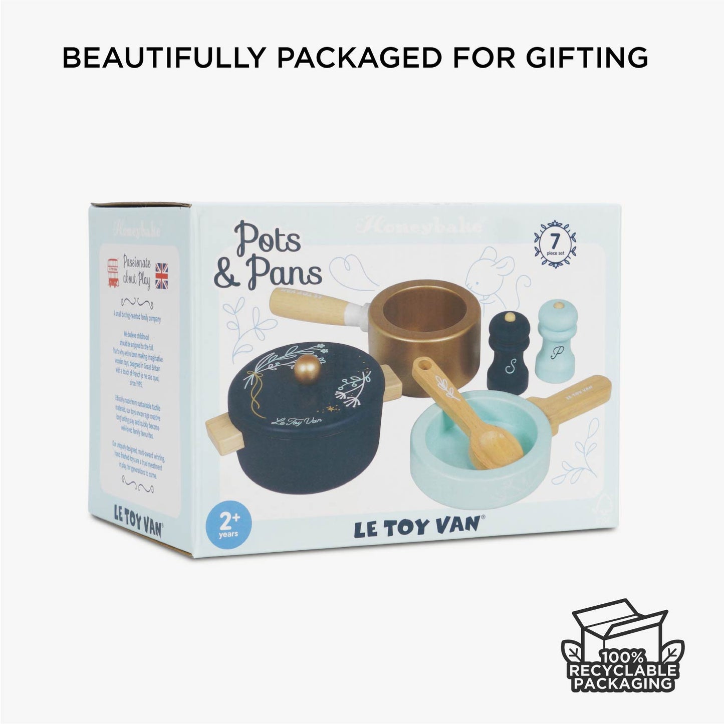 Pots & Pans Kitchen Accessories - Toby Tiger UK