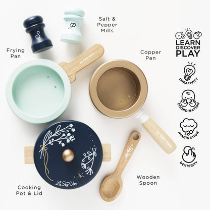 Pots & Pans Kitchen Accessories - Toby Tiger UK