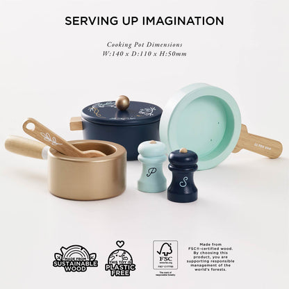Pots & Pans Kitchen Accessories - Toby Tiger UK