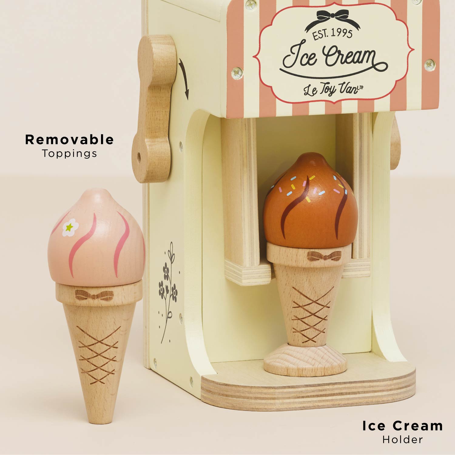 Ice Cream Machine & Play Food Cones - Toby Tiger UK
