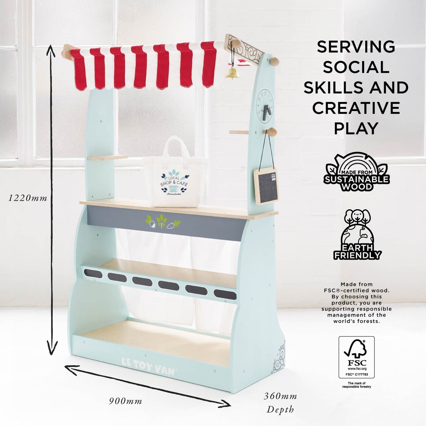 Shop & Café Market Stand - Toby Tiger