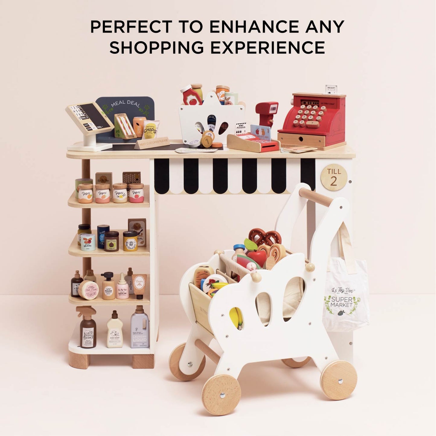 Wooden Shop Card Machine - Toby Tiger UK