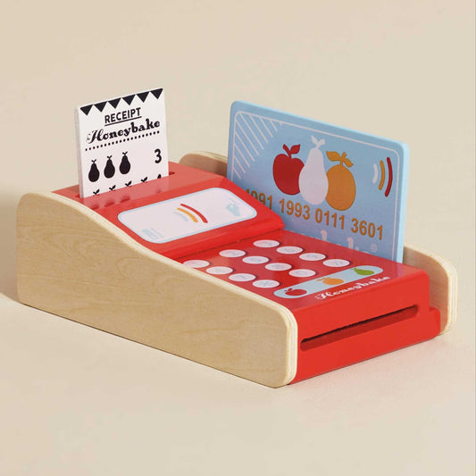 Wooden Shop Card Machine - Toby Tiger UK