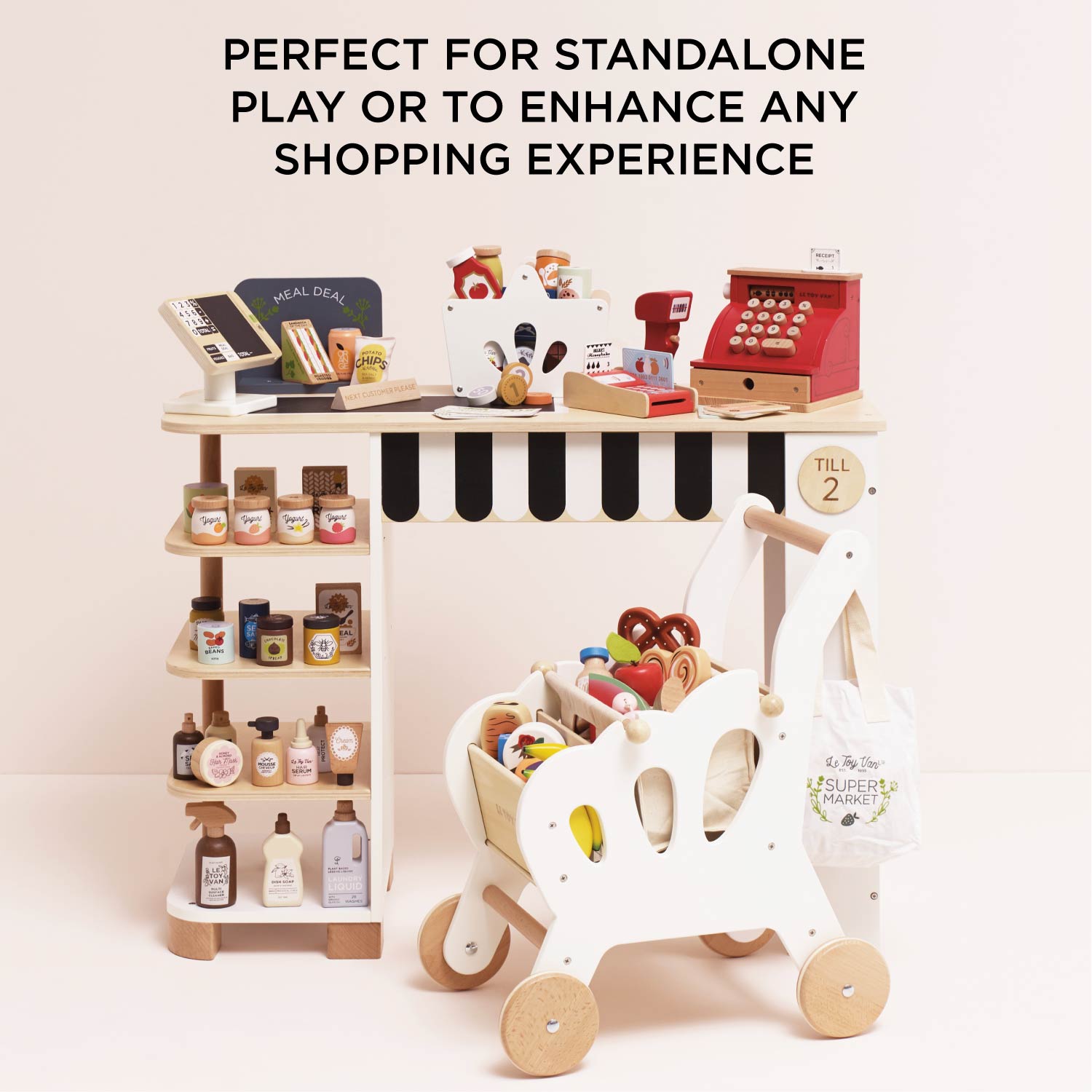 Wooden Shop Card Machine - Toby Tiger UK