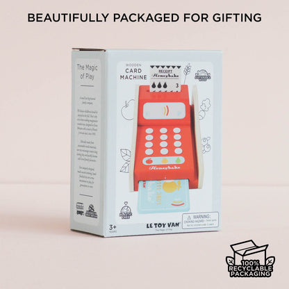Wooden Shop Card Machine - Toby Tiger UK