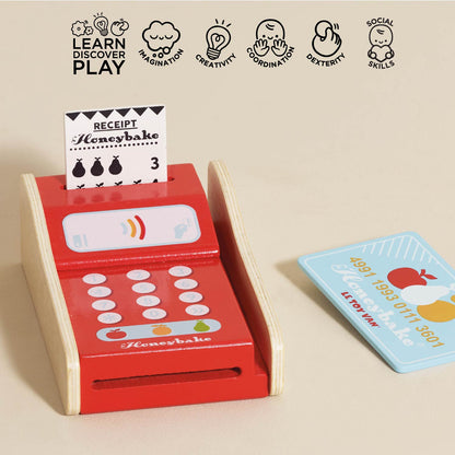 Wooden Shop Card Machine - Toby Tiger UK
