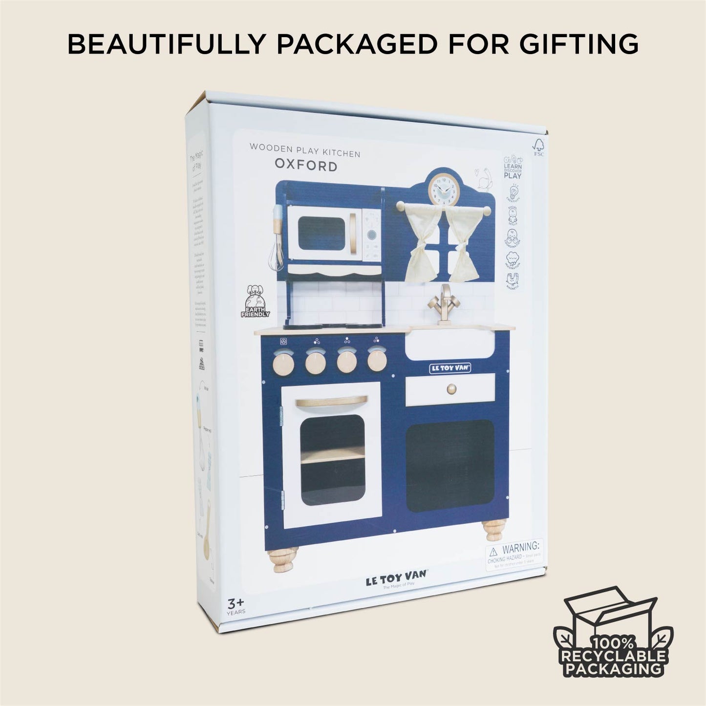 Oxford Wooden Play Kitchen - Toby Tiger